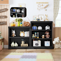 Garvee Estantería De Almacenamiento Ajustable Para Hogar Y Oficina, Diseño Clásico, Madera/MDF, Resistente, Color Natural