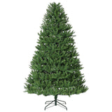 Garvee Árbol de Navidad Artificial Plegable 140cm  Denso Mezcla de PVC Ignífugo Soporte Metálico Fácil Montaje Color Verde Navidad