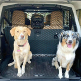 Garvee Red Separadora para Perros en Coche 120x70cm, Red de Seguridad de Malla para Maletero y Asiento, Barrera Protectora Universal para Mascotas y Carga, Negro