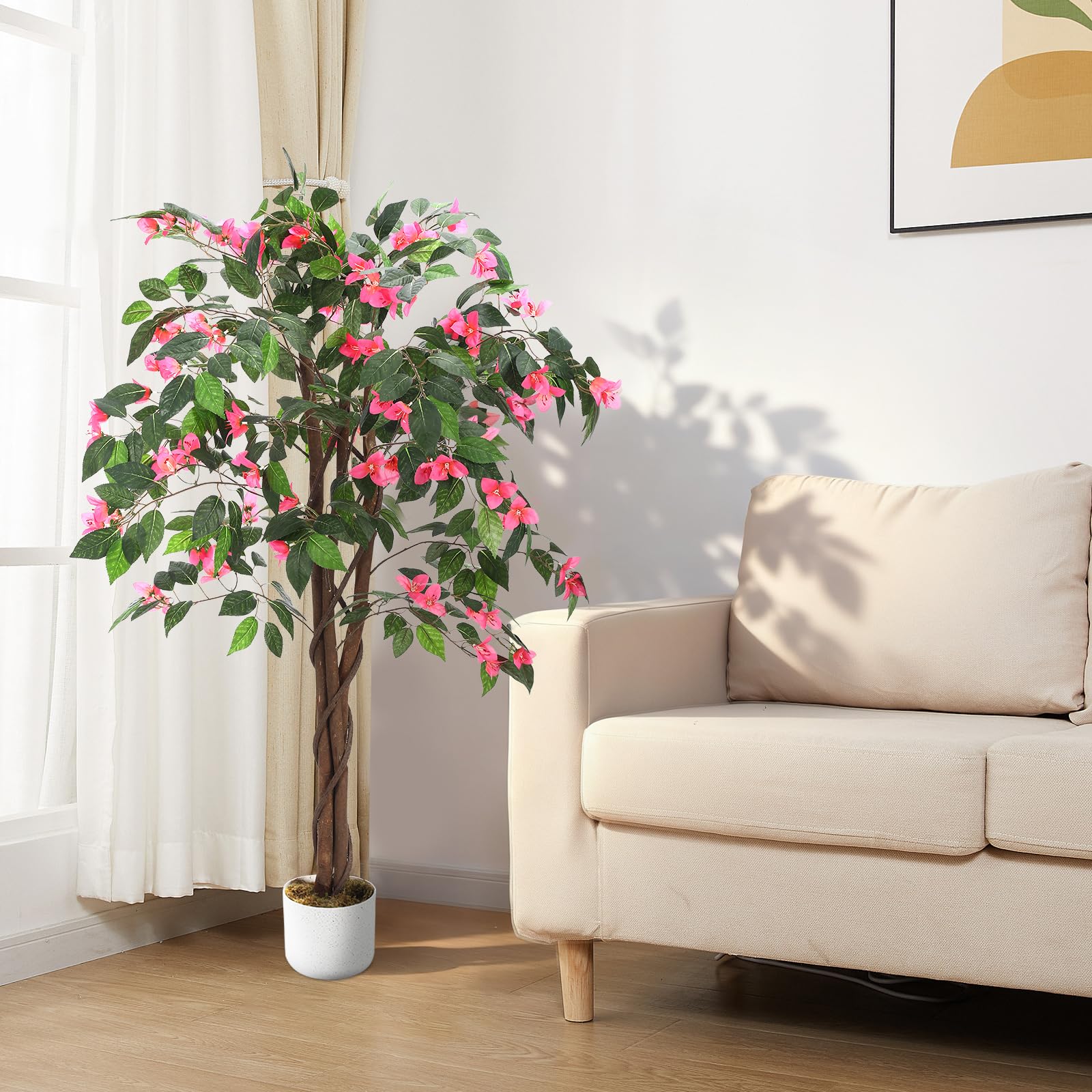 Bougainvillier artificiel Garvee 120 cm