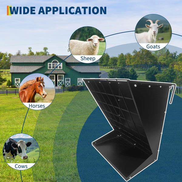 Comedero versátil para ganado