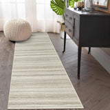 Garvee Teppich Pasillo Garvee 80x150cm antideslizante lavable salon cocina material sintético suave resistente color variado 1200gsm 100% poliéster 350g felpa perla base lavable plegable - Beige