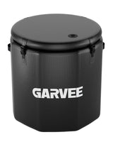 Garvee Bañera de Hielo para Atletas 186 Galones Inflable con PVC Militar y Tapa Aislante para Terapia de Frío en Gimnasio