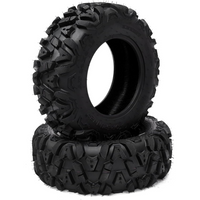 Juego de 2 Neumáticos ATV/UTV 22x10-10, Llantas Todoterreno de 6 Capas (6PR), Neumáticos Tubeless para Quad y Buggy, Diseño de Tracción para Barro, Arena, Nieve y Rocas, Garvee AT22x10-10