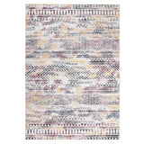 Garvee Alfombra área bohemia floral moderna Garvee resistente manchas agua sala estar dormitorio oficina casa cocina 160x200cm multicolor 1150gsm 100% poliéster chenille base lavable - Color