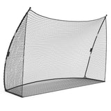 Garvee Red de práctica de golf 304.8x213.36x91.44cm con bolsa de transporte, nylon resistente, marco de fibra de vidrio, estable y portátil para interior y exterior - 