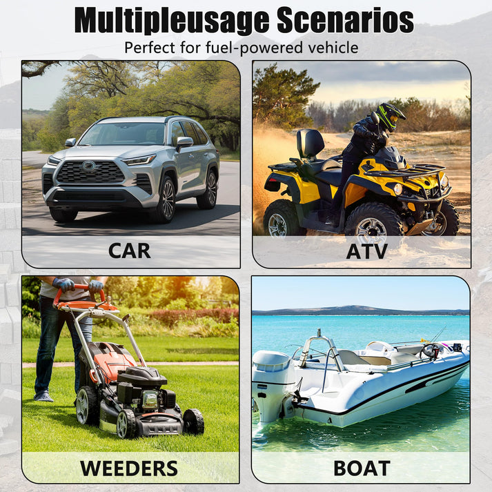 Carrito combustible compatible gasolina diésel queroseno aceite ligero coches ATV barcos generadores