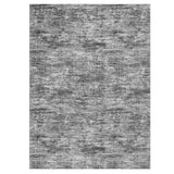 Garvee Alfombra área rectangular grande Garvee suave lavable máquina alfombras modernas dormitorio 160x230cm gris claro 100% poliéster 350gsm peso terciario 1200gsm total felpa perla TPR base plegable - Gris Claro