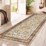 Garvee Alfombra Decorativa Moderna De Polipropileno Para Sala Y Dormitorio, Antideslizante, Fácil De Limpiar, 160x230cm, Multicolor - Camello