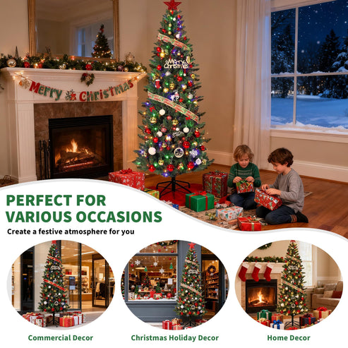 Árbol de Navidad versátil para interior y exterior