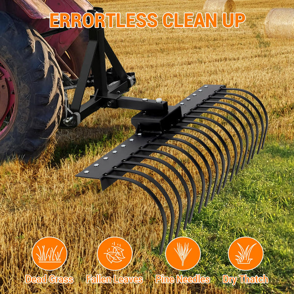 Rastrillo de jardinería eficiente