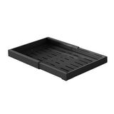 Garvee cajón telescópico extraíble para Cocina, Organizador de Armario de Cocina, profundidad de 42 cm, ancho de 46-68 cm, Negro - Negro