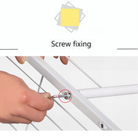 Garvee Estantería para Plantas de 6 Niveles en Metal, Soporte Multicapa de Esquina para 7 Macetas en Interior y Exterior, Blanco