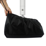 Garvee Funda Para Proyector Oxford Resistente Al Polvo Con Cordón Ajustable Para Cine En Casa Y Exterior 35x35x22 Cm Negro
