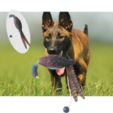 Garvee Juguete Interactivo para Perros - Dummy de Entrenamiento y Mordedor - Material Resistente PC - Diseño Realista de Pavo - Tamaño 21x12 cm - Para Perros Pequeños a Grandes - Uso Interior y Exterior
