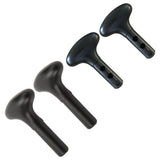 Garvee Set De 2 Manijas Ergonómicas Ligeras Para Pagaia Kayak Y SUP, PVC Resistente, Negro, Universal, 2.4cm