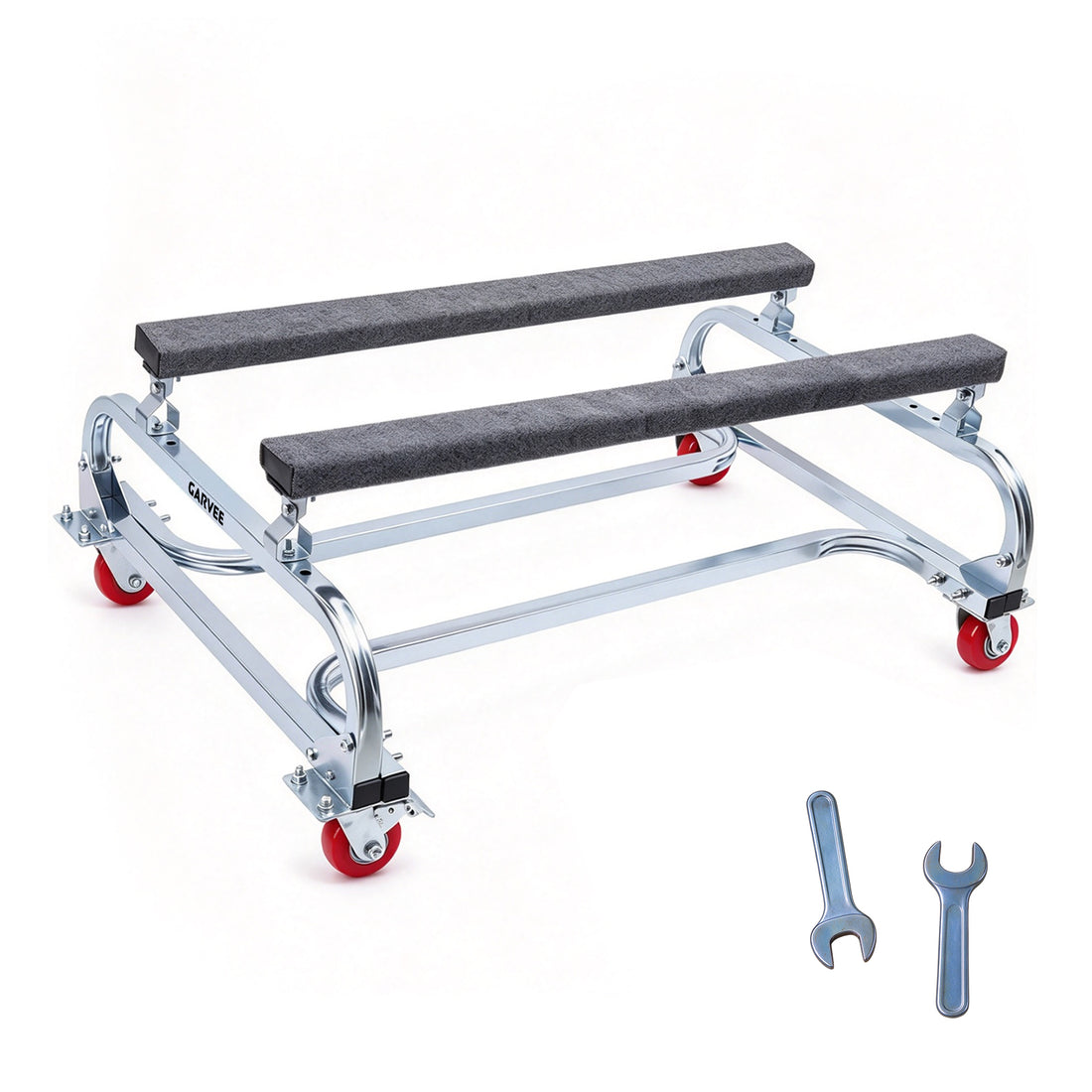 Garvee Plataforma Rodante para Moto Acuática, Carga de 453.59 kg, Soporte para Moto de Agua, Carrito PWC con 4 Ruedas y Frenos, Incluye 2 Llaves Pequeñas para Mover Motos de Agua, Jet Skis, Kayaks, Lanchas Rápidas