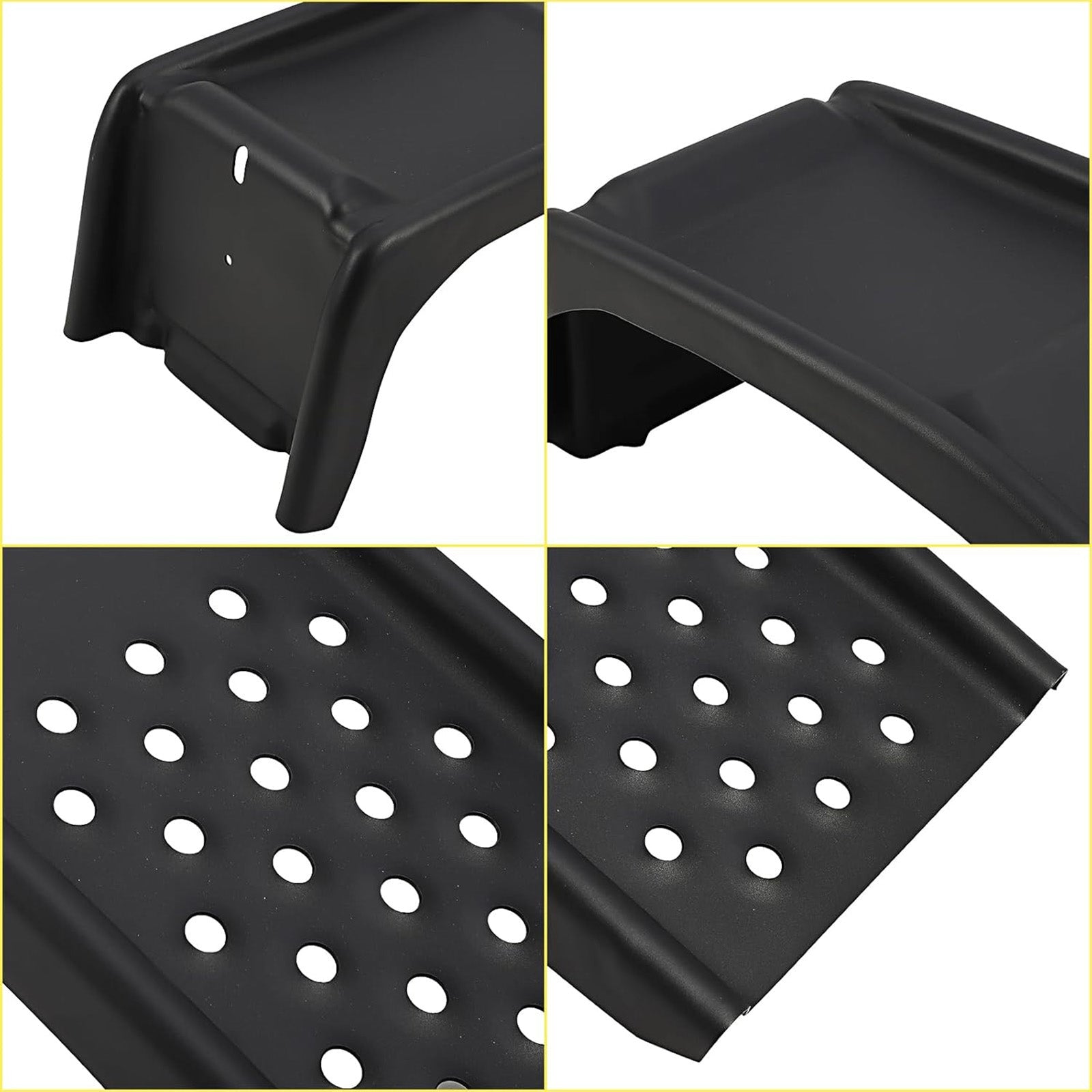 Garvee Juego de Rampas de Elevación para Coche 4 Toneladas de Acero Resistente y Antideslizante para Taller y Garaje