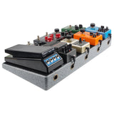 Garvee Pedal Board para Guitarra 50×27×13 cm con Fuente de Alimentación Integrada - Material Resistente, Ligero 1.1 kg, Incluye Bolsa y Cinta de Montaje - Ideal para Conciertos y Estudio