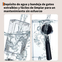 Garvee Máquina De Expreso Con Portafiltros 20 Bar, 1200W Con Termobloque, Acero Inoxidable SUS304, Depósito 1,7L, Compacta, para Cocina Pequeña, Plateada