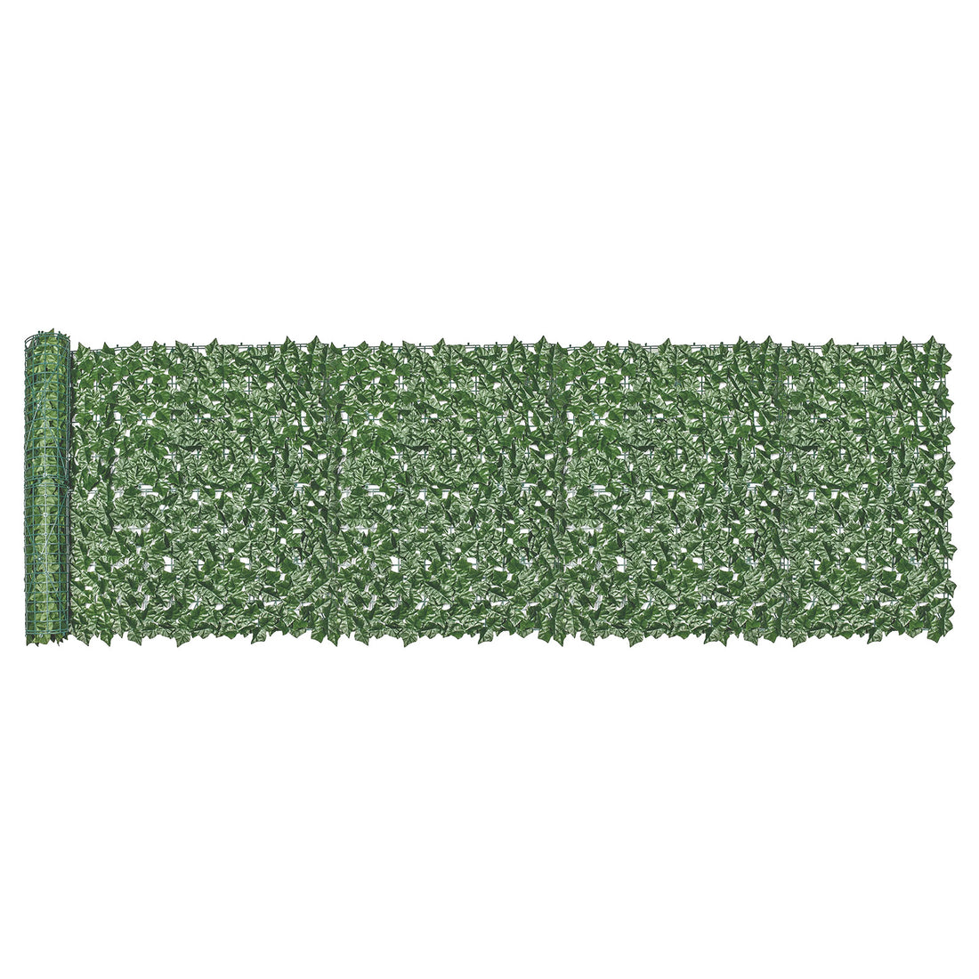 Garvee Pantalla Decorativa de Privacidad en Hiedra Artificial Resistente a la Intemperie para Exterior y Balcon, 1x3 Metros Verde