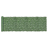 Garvee Pantalla Decorativa de Privacidad en Hiedra Artificial Resistente a la Intemperie para Exterior y Balcon, 1x3 Metros Verde - Fondo Verde Oscuro