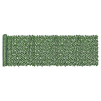 Garvee Pantalla Decorativa de Privacidad en Hiedra Artificial Resistente a la Intemperie para Exterior y Balcon, 1x3 Metros Verde