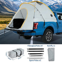Garvee Tienda de Campaña para Cama de Camioneta de Gran Tamaño con Toldo de Oxford Impermeable