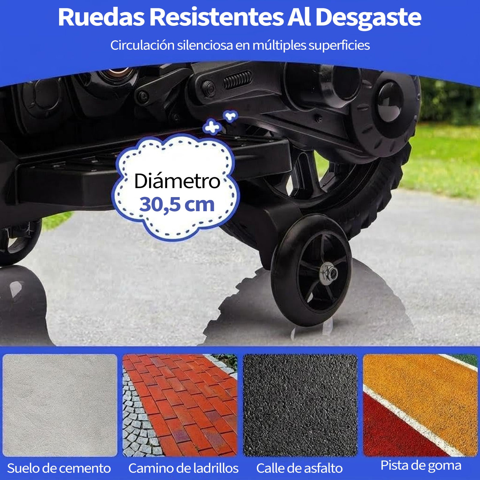 Garvee Moto Eléctrica Infantil 6V Batería 4Ah 3 Velocidades Ruedas de Apoyo Desmontables Faros LED y Música para Niños de 3 a 6 Años 25 kg Blanco