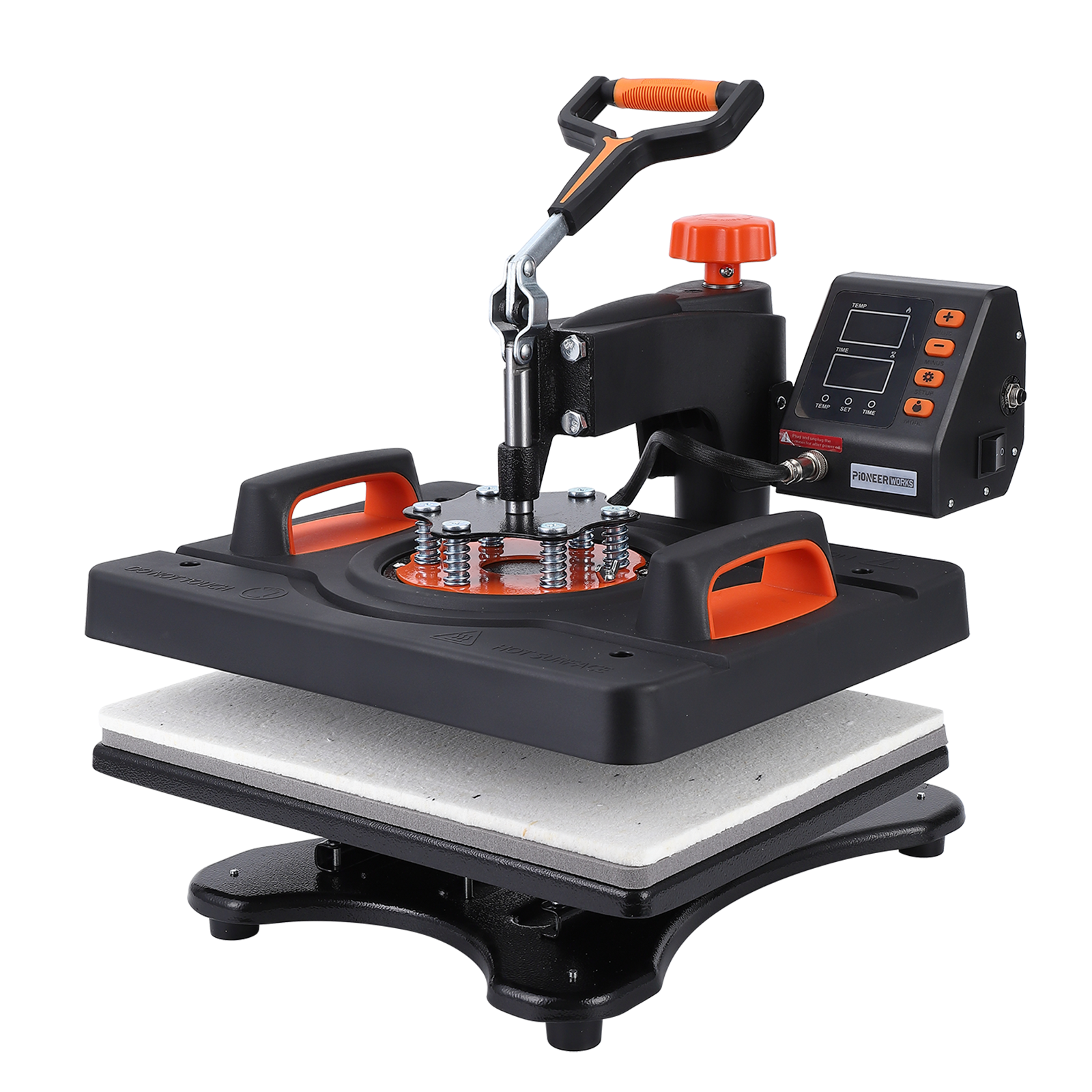 Garvee Máquina de Prensa Térmica 11 en 1 30.5x38.1cm Tubo Calefactor Doble Control Digital Preciso Aluminio PTFE Antiadherente Diseñadores, Emprendedores Camisetas, Tazas, Sombreros, Proyectos Creativos