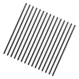 Garvee Balustres de aluminio para terraza de 81.92x2.54cm, resistentes y duraderos, acabado negro, ideales para decks y escaleras - 
