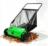 Garvee Barredora Manual de Cesped con Estructura de Acero y Bolsa de Recoleccion Gran Capacidad de 170 Litros, 53 cm Verde