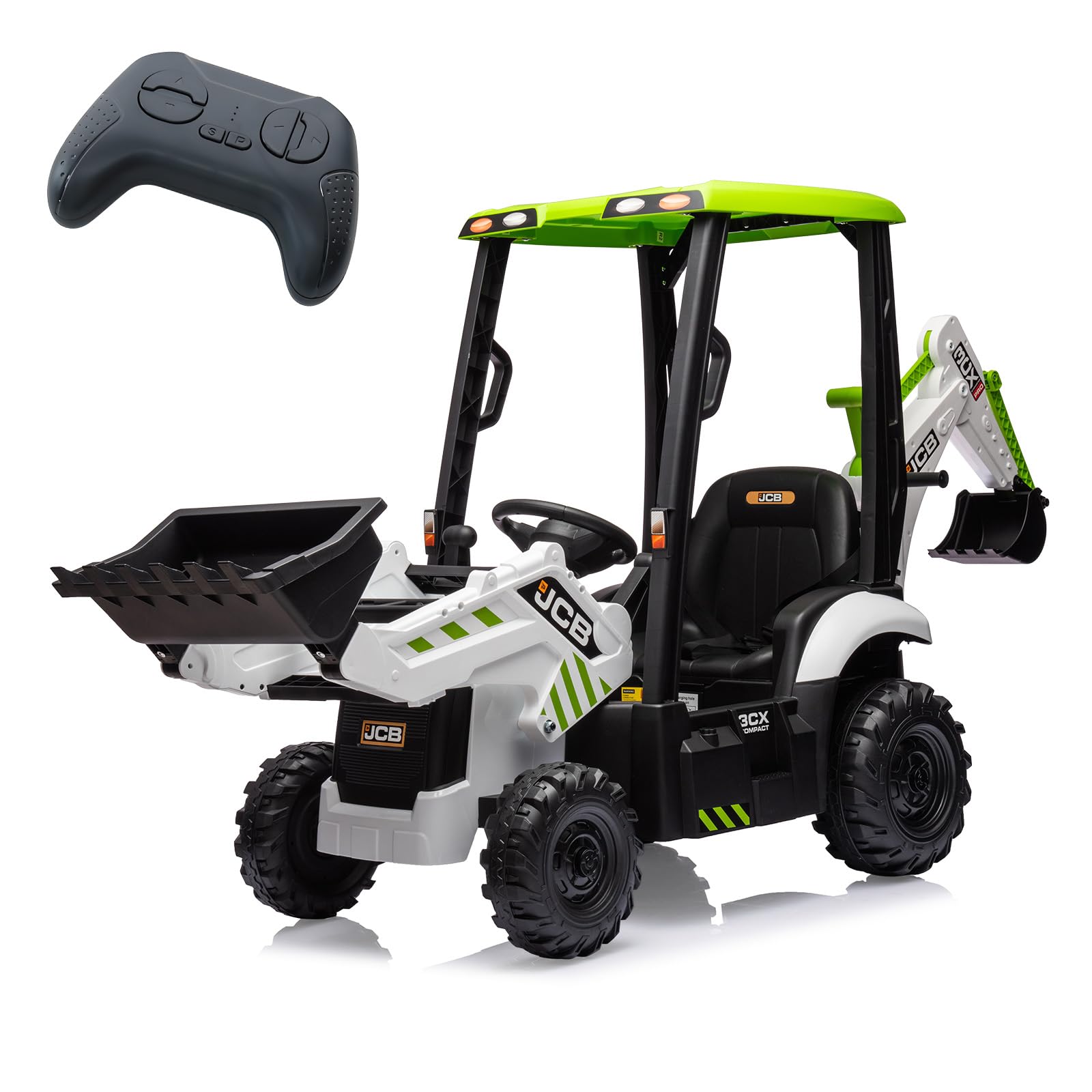 Garvee Quad Eléctrico 12V, Todo Terreno, Compacto, 3-6 años, Exterior, Verde
