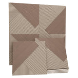Garvee Paneles Acusticos Decorativos de Fibra de Poliester Fonoabsorbentes Autoadhesivos Diez Unidades, 60x60 cm Gris
