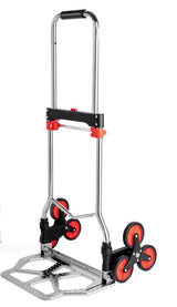 Garvee Carro Plataforma Plegable de Acero al Carbono Telescopico Portatil y Resistente Soporta 100 kg, 47x48 cm Plateado