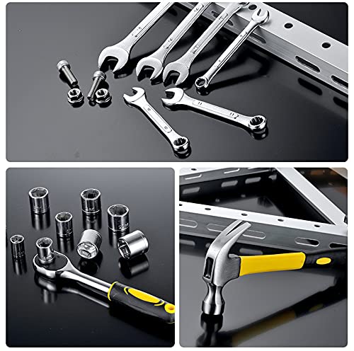 Garvee Juego De Herramientas Manuales 108 Piezas - Llave De Vaso, Destornillador - Uso Doméstico, Reparaciones - Acero Resistente, Bolsa De Transporte