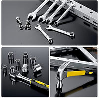 Garvee Juego De Herramientas Manuales 108 Piezas - Llave De Vaso, Destornillador - Uso Doméstico, Reparaciones - Acero Resistente, Bolsa De Transporte