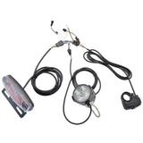 Garvee Juego De Luces Para Bicicleta Eléctrica 24-48V Luces LED Delanteras Y Traseras Alta Visibilidad Resistente Al Agua Fácil Instalación Para Ciclismo Nocturno