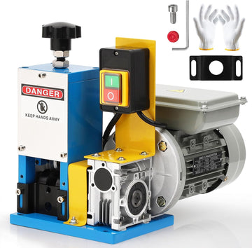 Garvee Máquina Abiseladora Eléctrica de Cables 1,5-25mm Alta Velocidad 18m/min Aleación de Aluminio Cuchilla de Acero Uso Profesional