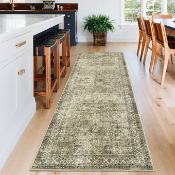 Garvee Alfombra de Sala Lavable y Antideslizante, Moderna, Lana Sintética Suave y Resistente, Neutra y Fina, para Dormitorio, Oficina y Comedor