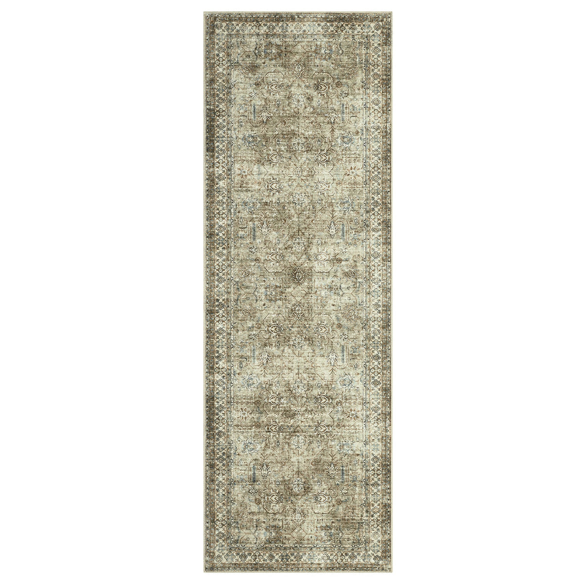 Garvee Alfombra de Sala Lavable y Antideslizante, Moderna, Lana Sintética Suave y Resistente, Neutra y Fina, para Dormitorio, Oficina y Comedor