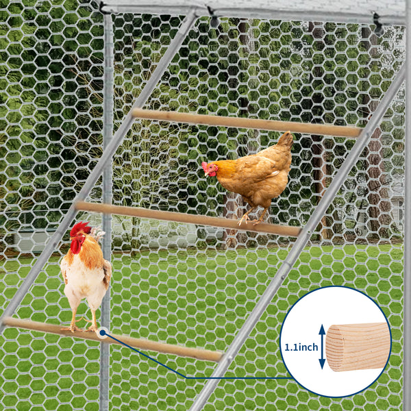 Vista lateral del perchero multinivel