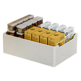Garvee Organizador Extraíble para Armarios de Cocina, Cajón Telescópico de Acero al Carbono sin Taladro para Despensa, Baño y Oficina (Ancho 25cm) - 