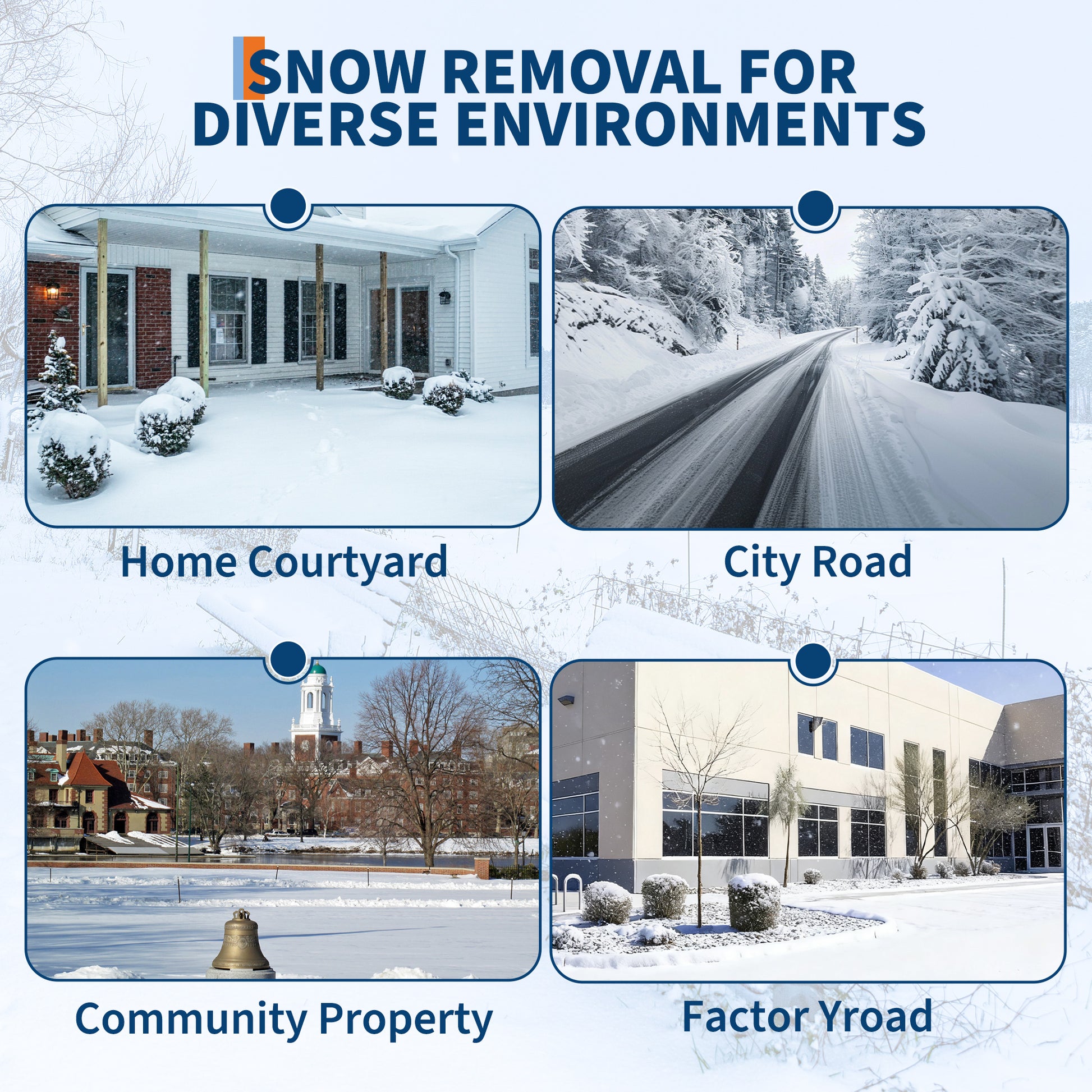 Garvee Pala de Nieve con Ruedas 22.86cm de Acero al Carbono, Mango Ergonómico con Asa Única, 73.91×49.02cm, Ajustable, para Entrada y Jardín, Roja y Negra