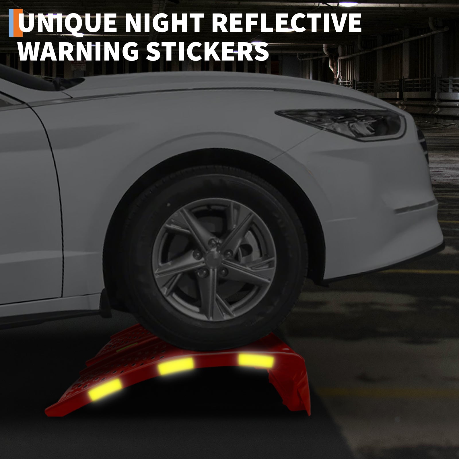 Garvee Juego de 2 Rampas para Autos 3629 kg Capacidad Acero Resistente Antideslizantes 91 × 33 × 23 cm para Camionetas y SUVs