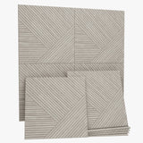 Garvee Paneles Acusticos Decorativos de Fibra de Poliester Fonoabsorbentes Autoadhesivos Diez Unidades, 60x60 cm Color Madera