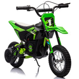 Garvee Motocicleta Eléctrica Off-Road 24V 250W, 13+ años, Exterior, Verde - Verde