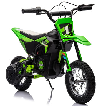Garvee Motocicleta Eléctrica Off-Road 24V 250W, 13+ años, Exterior, Verde