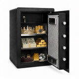 Garvee Caja Fuerte Electrónica de Acero de 99L con Cerradura de Contraseña y Llave para Hogar Negro