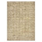 Garvee Alfombra Lavable Efecto Cachemira con Base TPR Estilo Persa Oriental para Salón 120x170cm Beige